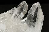 Clear Quartz Crystal Cluster - Brazil #259237-1